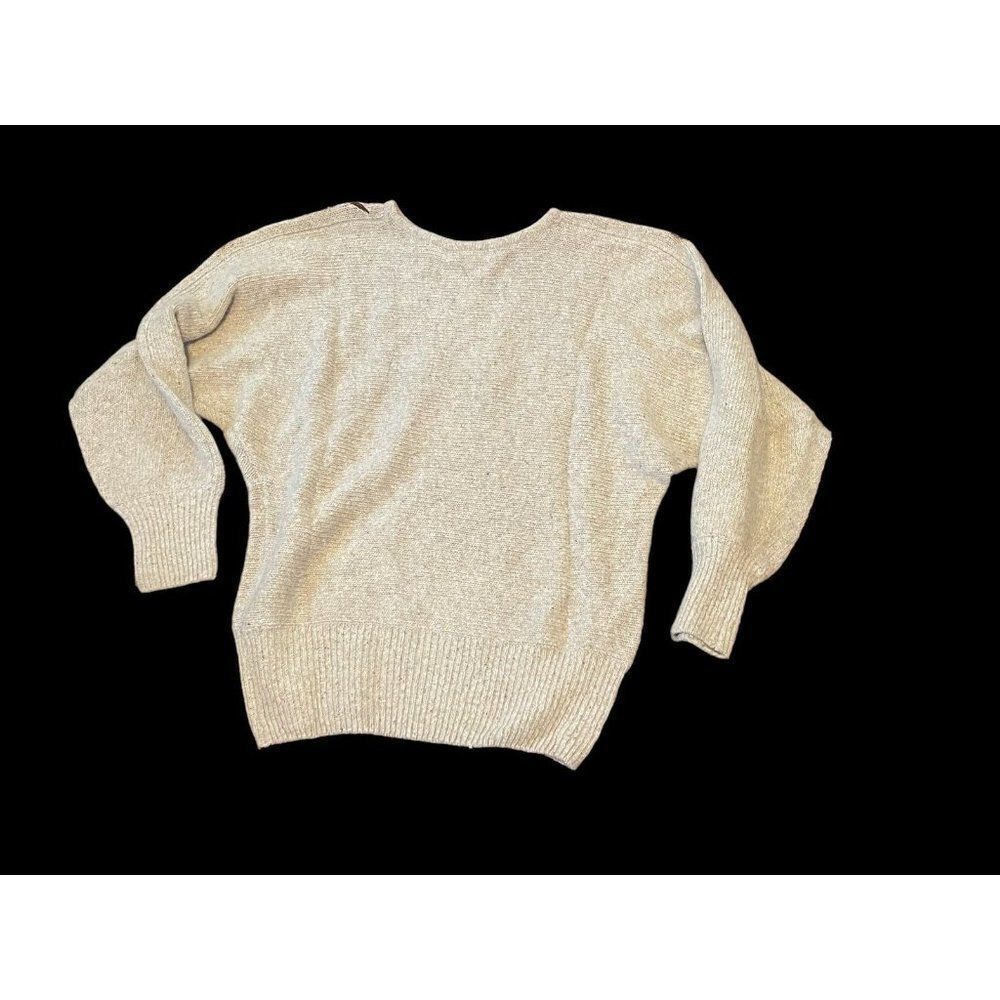 Cristina Sweater Women M Floral Silk Angora Crop Knit - Picture 6 of 7